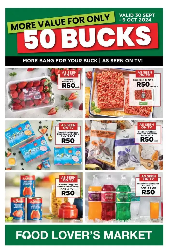 50Buck Western Cape Promotion from 30 September to 6 October 2024 - Catalogue Page 1