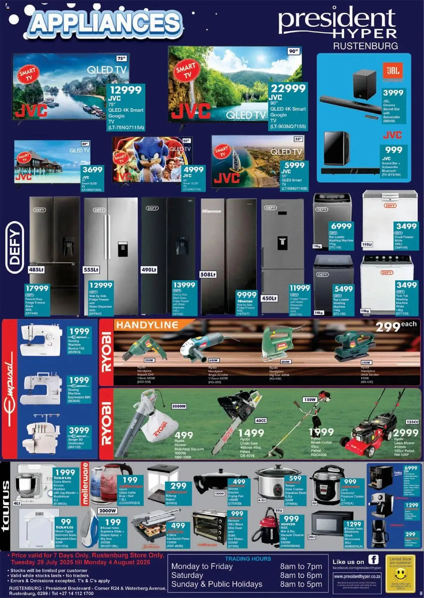 President Hyper catalogue from 29 July to 4 August 2025 - Catalogue Page 8