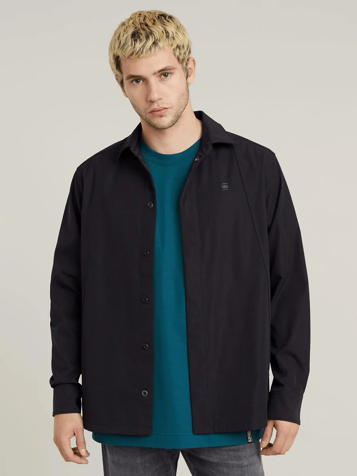 G-Star Men's Tech Relaxed Black Shirt