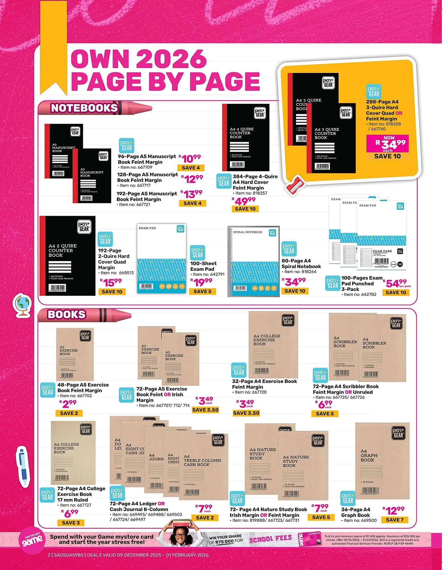 Game catalogue from 9 December to 1 February 2026 - Catalogue Page 2