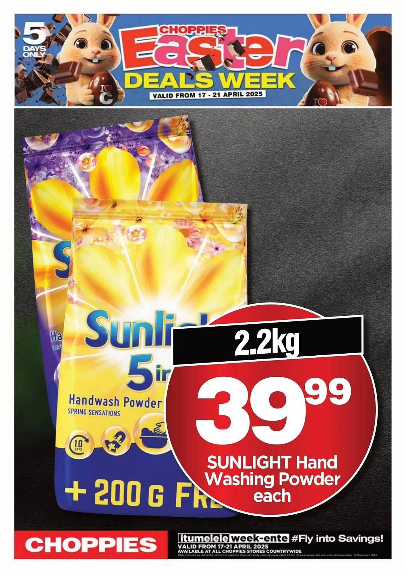 Choppies catalogue from 17 April to 21 April 2025 - Catalogue Page 5