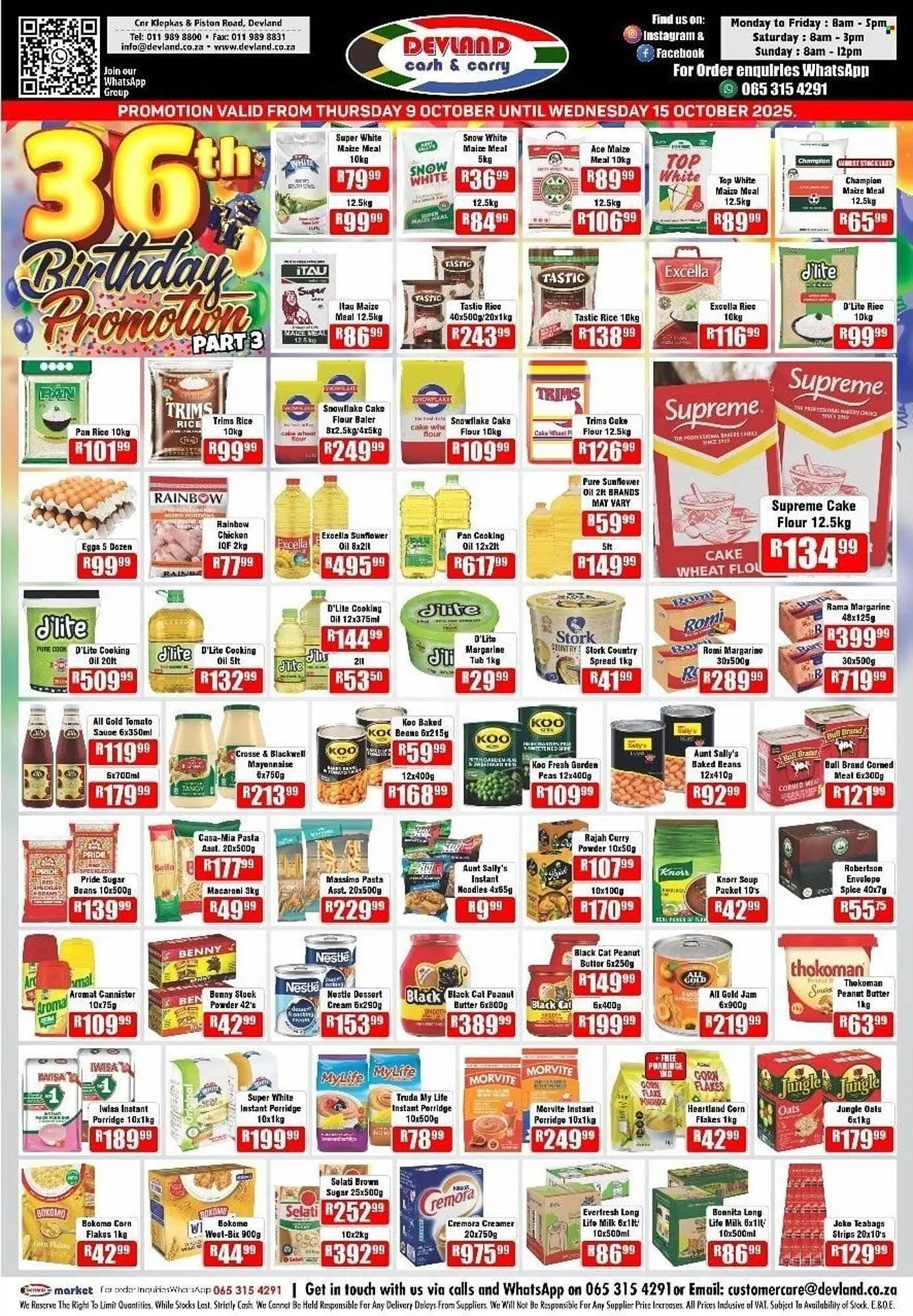 Devland Cash And Carry catalogue from 9 October to 15 October 2025 - Catalogue Page 2
