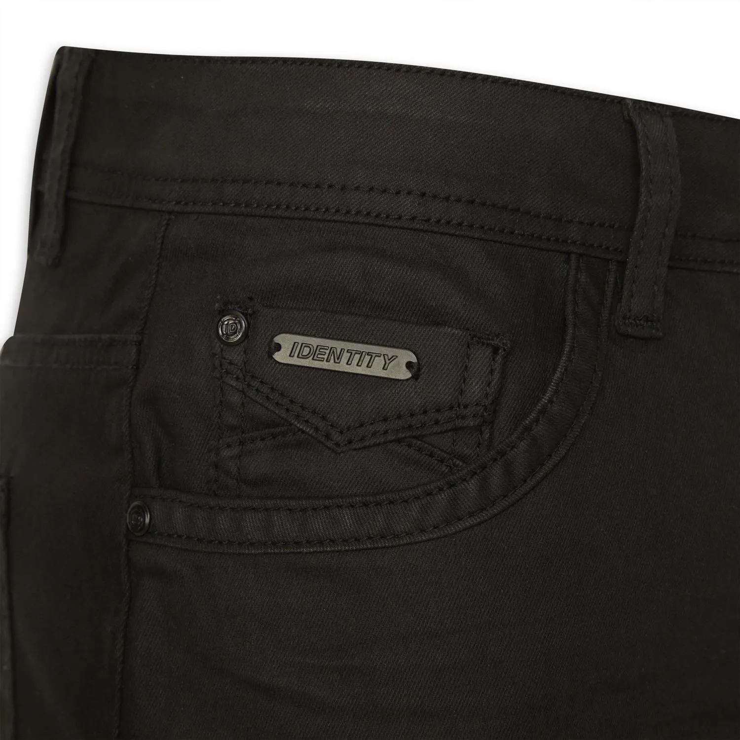 Black Straight Leg Jeans