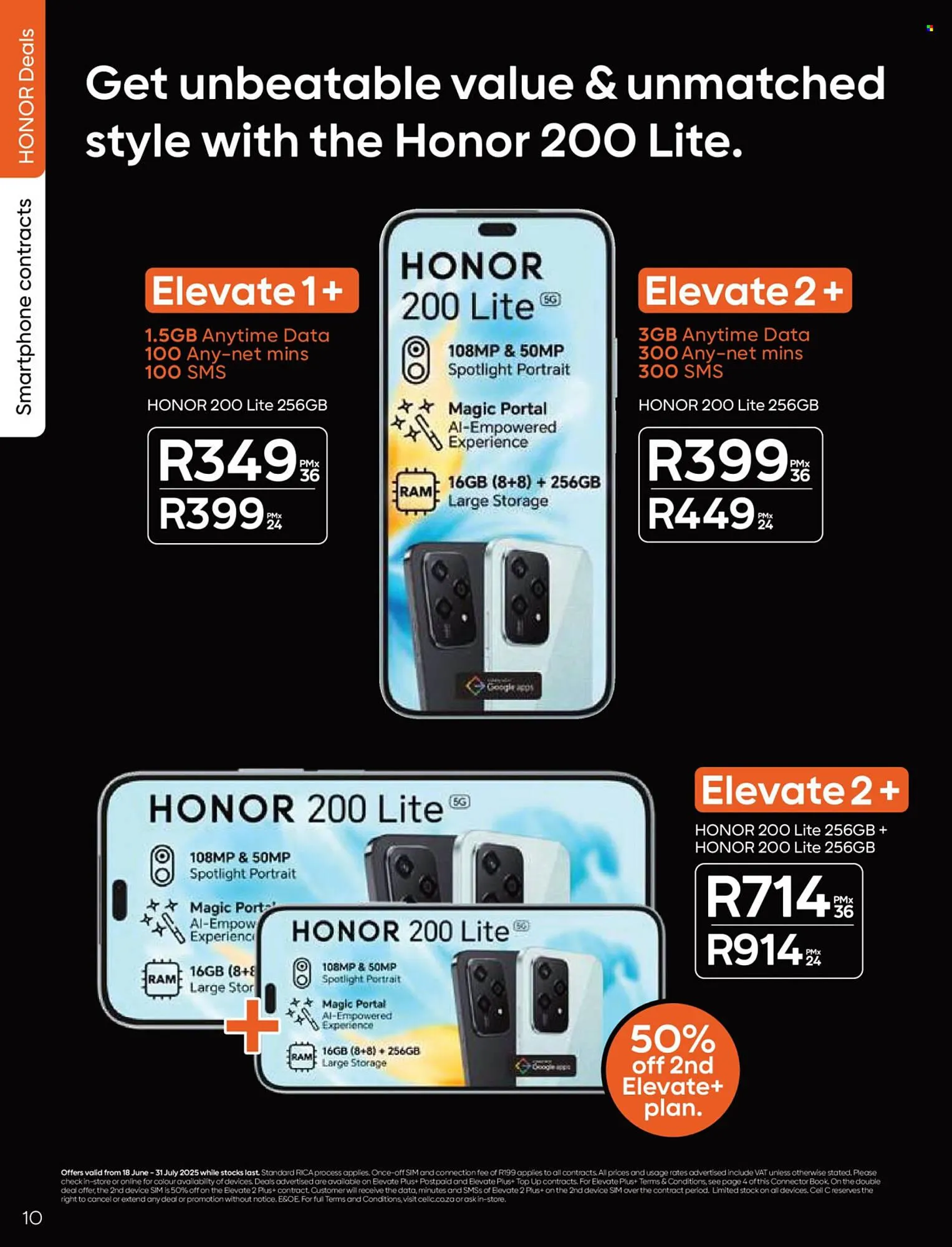 Cell C catalogue from 18 June to 31 July 2025 - Catalogue Page 10