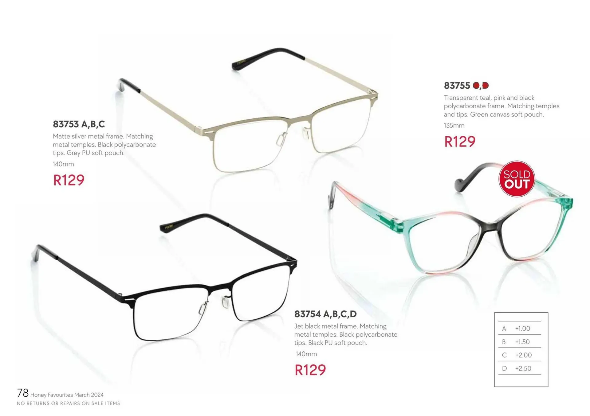 Honey Fashion Accessories catalogue from 29 March to 30 April 2024 - Catalogue Page 77