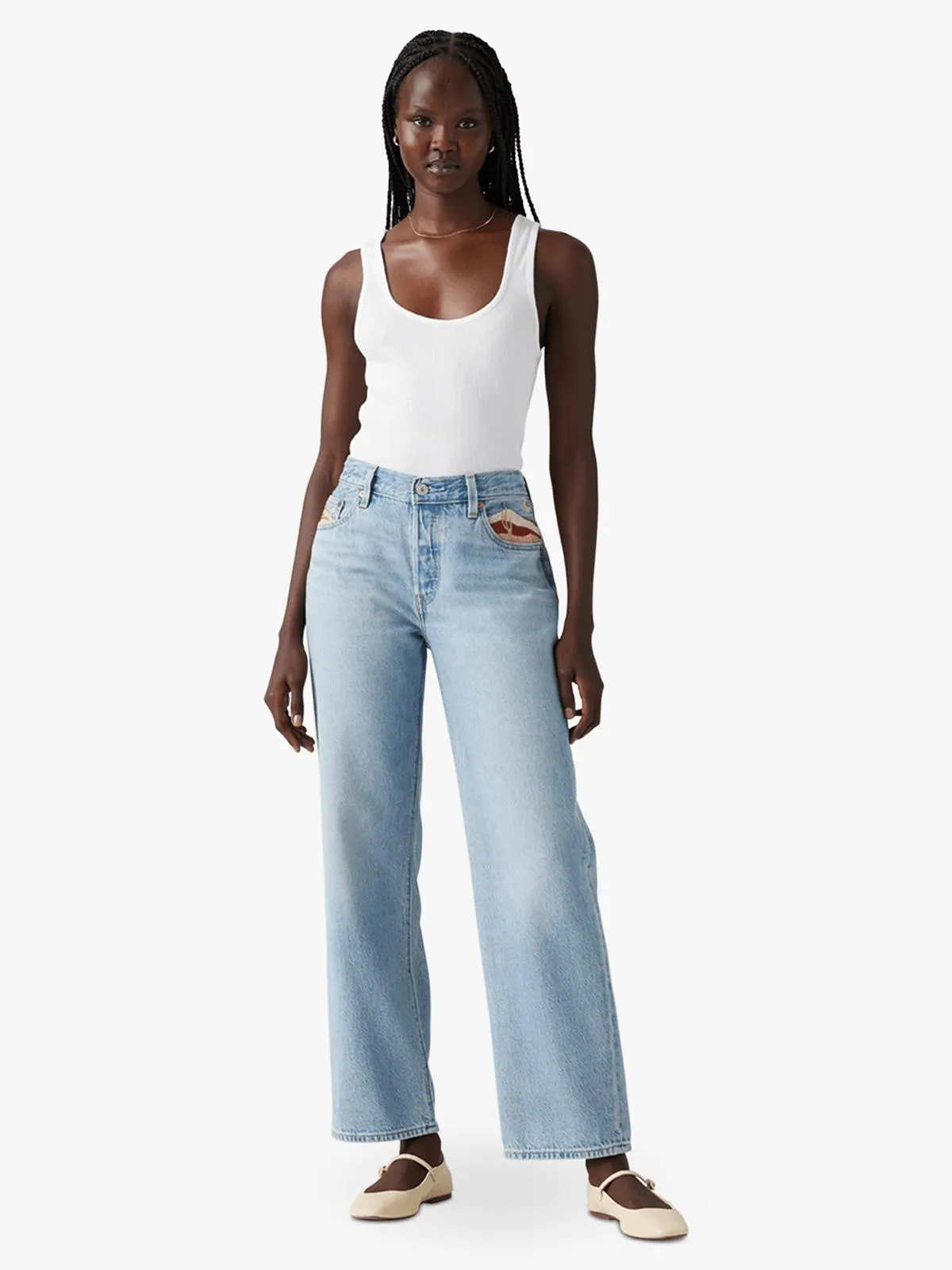 Women's Levi's 501 '90S Ankle Desert Utopia Jeans