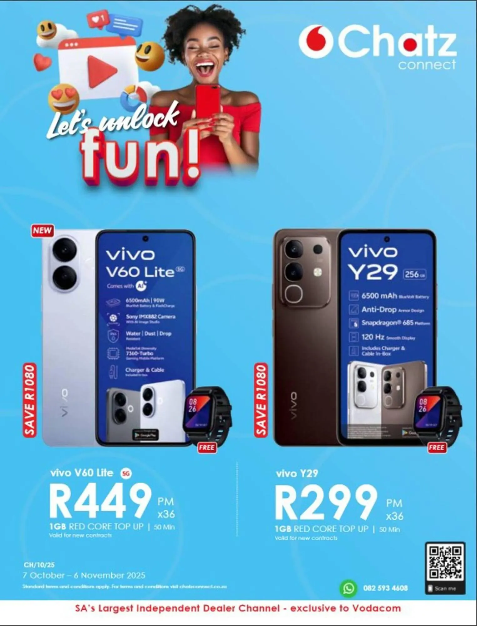 Chatz Connect brochure from 7 October to 6 November 2025 - Catalogue Page 1