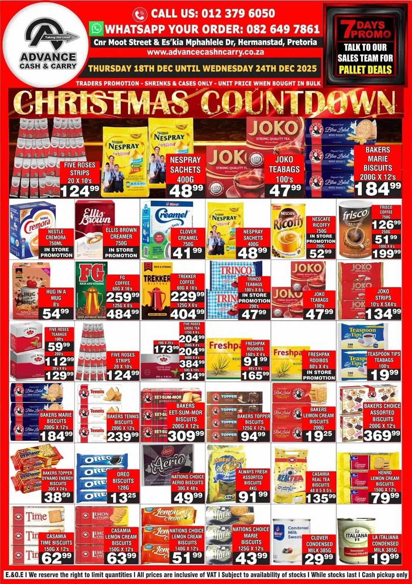 Advance Cash n Carry catalogue from 18 December to 24 December 2025 - Catalogue Page 3
