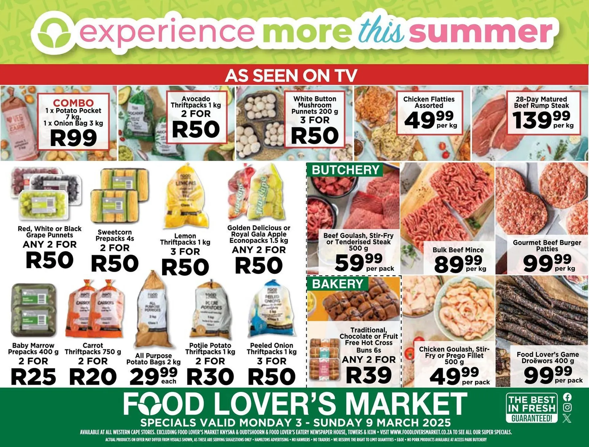 Food Lover's Market catalogue from 4 March to 9 March 2025 - Catalogue Page 1