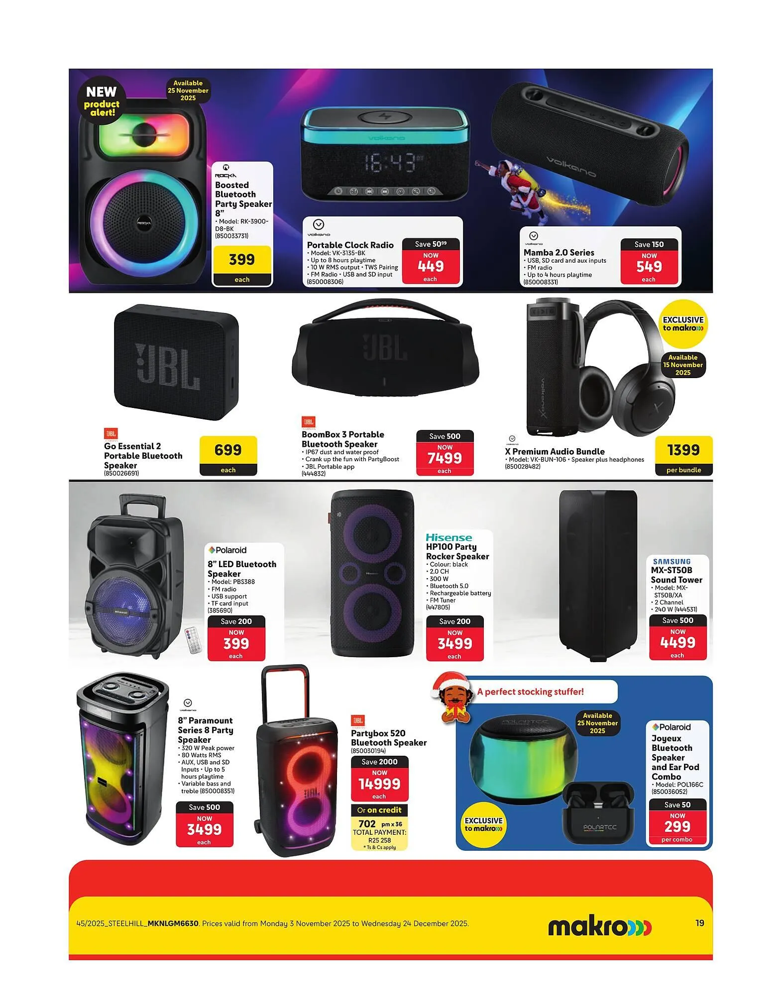 Makro catalogue from 3 November to 24 December 2025 - Catalogue Page 19