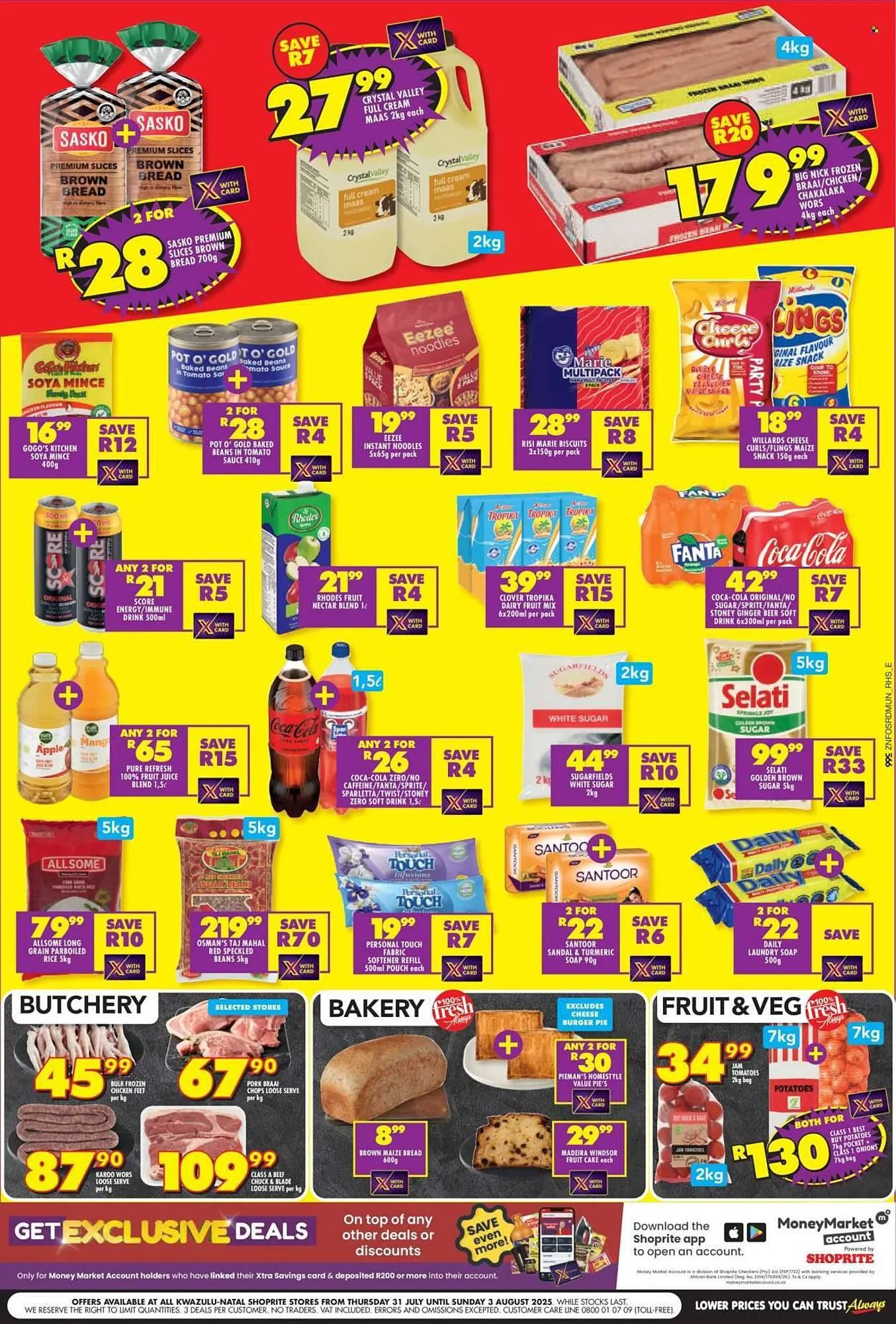 Shoprite catalogue from 31 July to 3 August 2025 - Catalogue Page 2