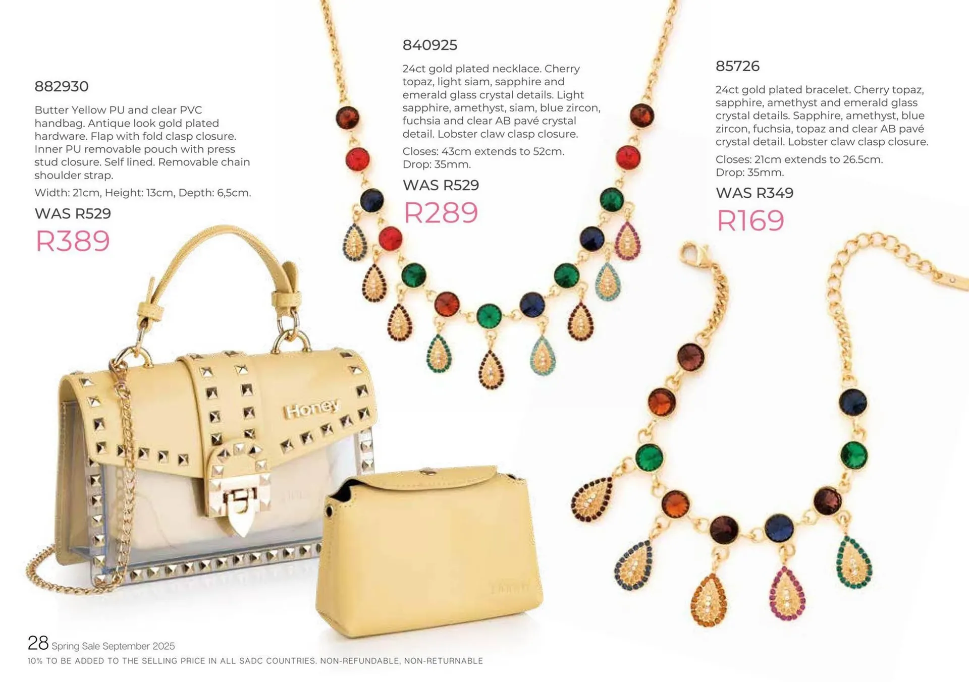 Honey Fashion Accessories catalogue from 3 September to 30 September 2025 - Catalogue Page 30