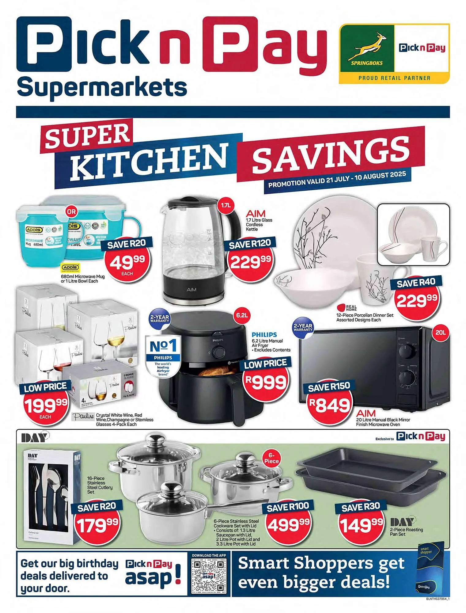 Pick n Pay catalogue from 21 July to 10 August 2025 - Catalogue Page 1