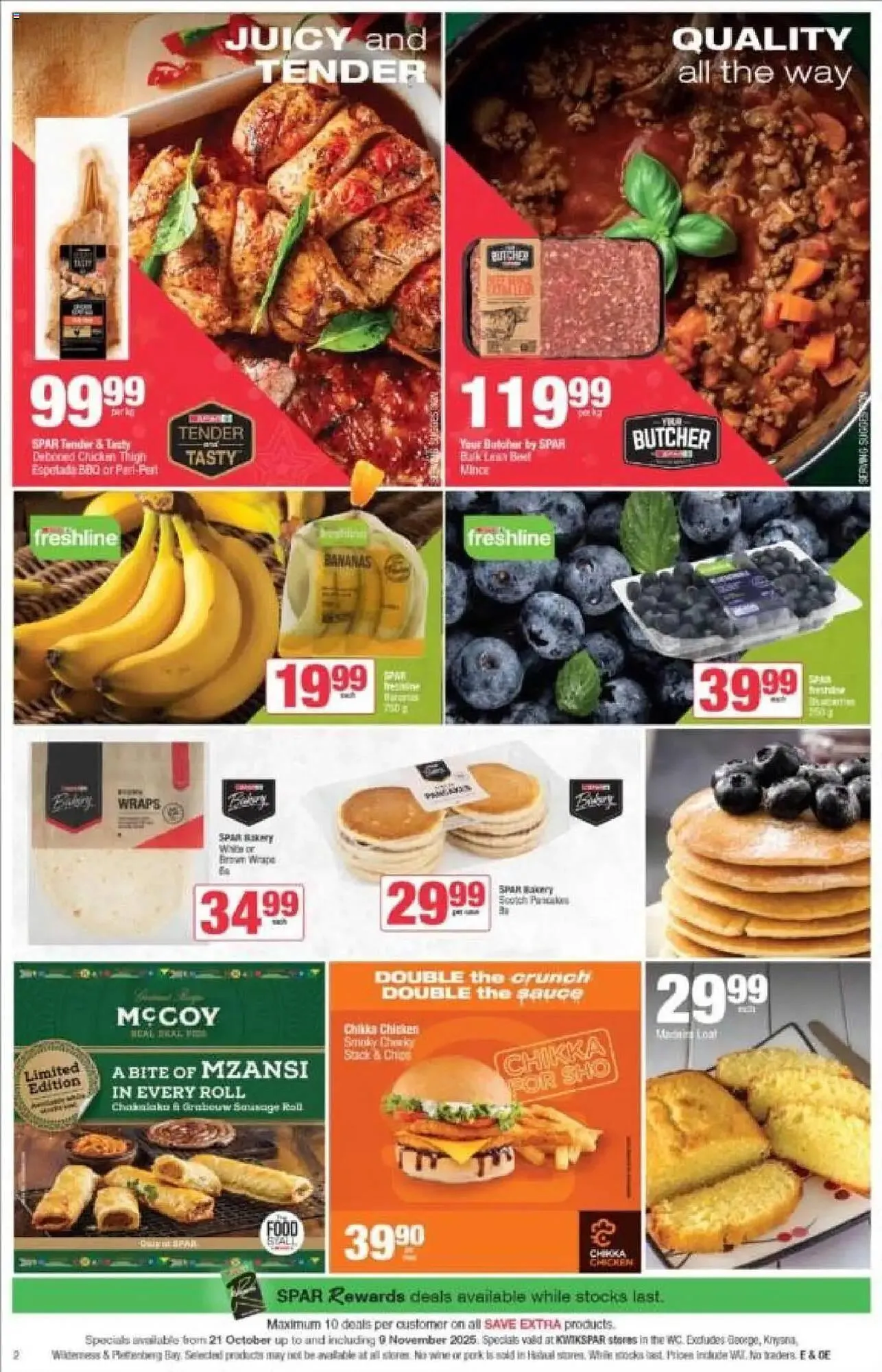 KwikSpar catalogue from 21 October to 9 November 2025 - Catalogue Page 2