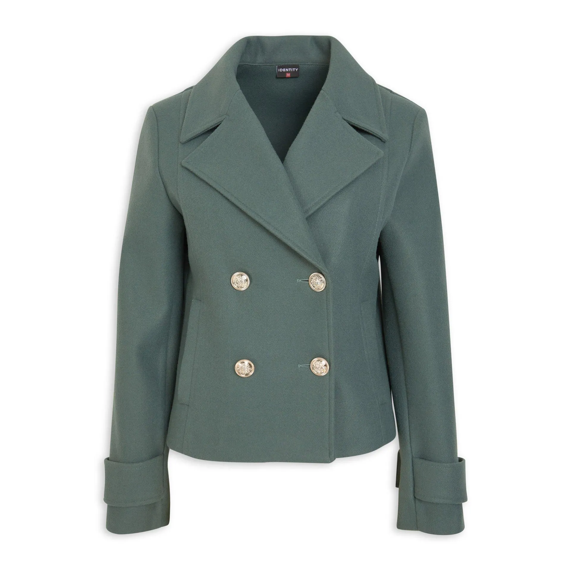 Sage Double Breasted Jacket