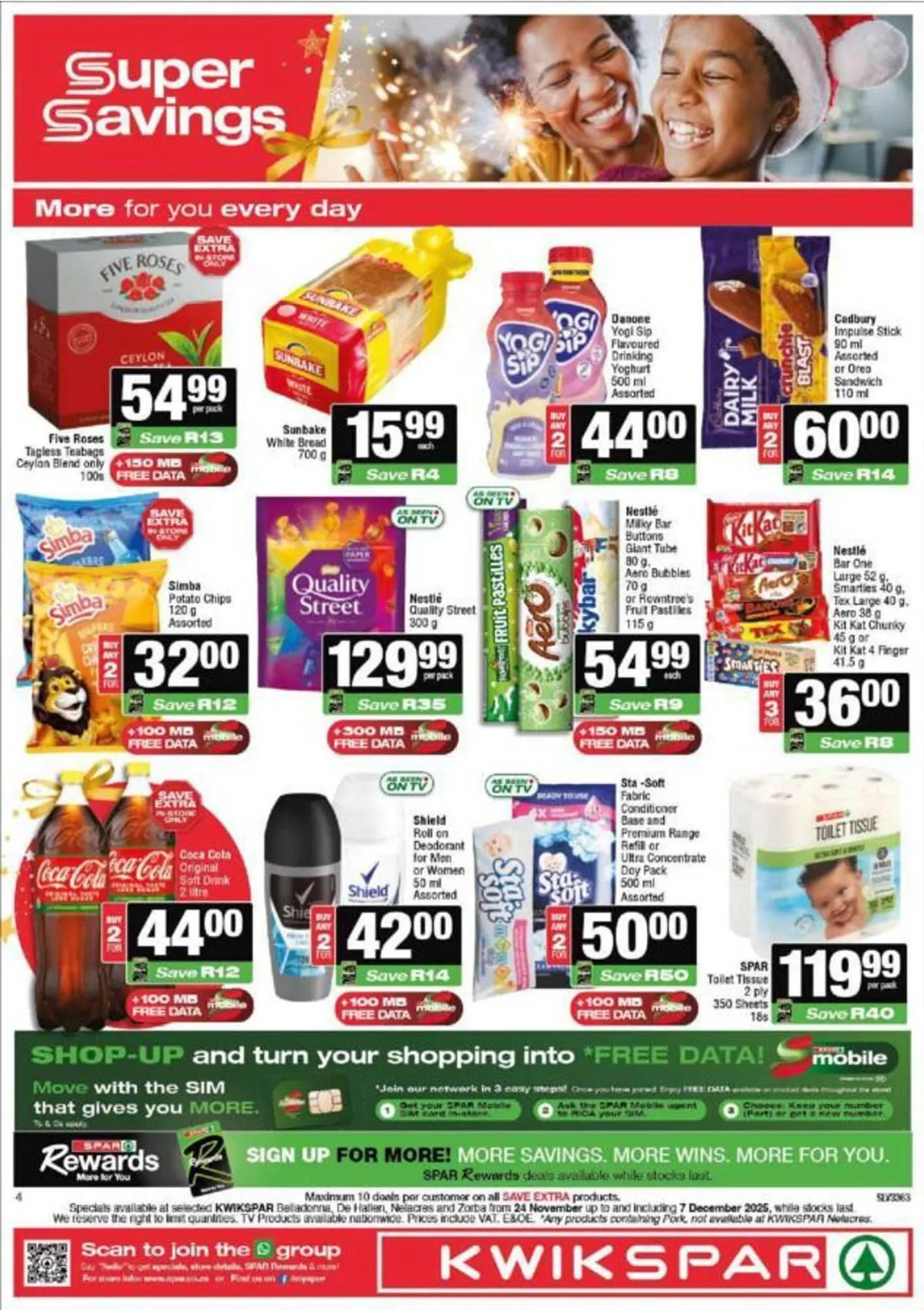 KwikSpar catalogue from 24 November to 7 December 2025 - Catalogue Page 2