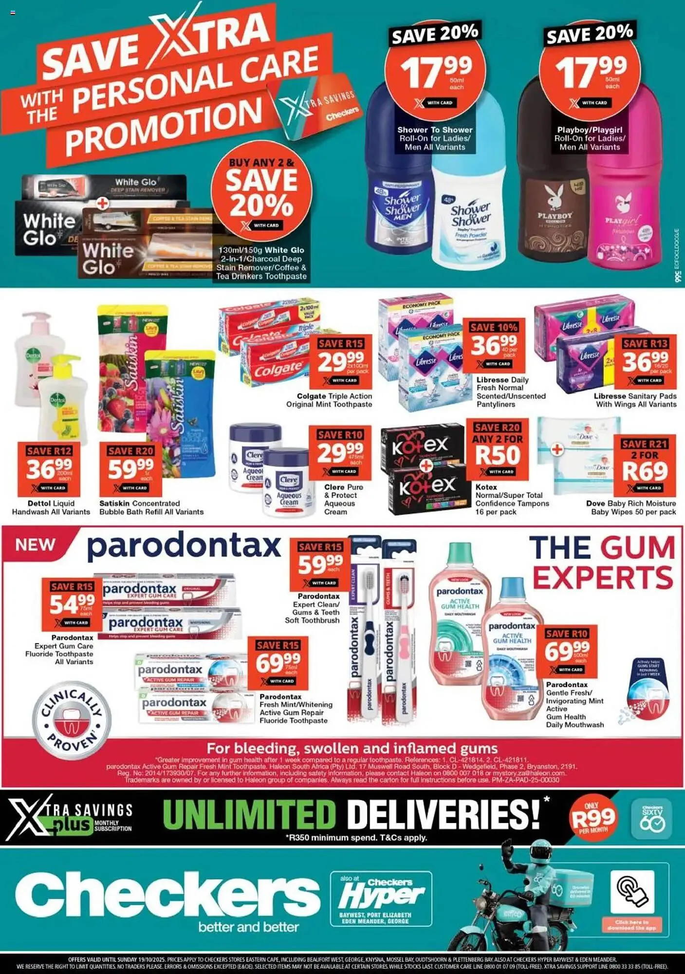 Checkers catalogue from 6 October to 19 October 2025 - Catalogue Page 1