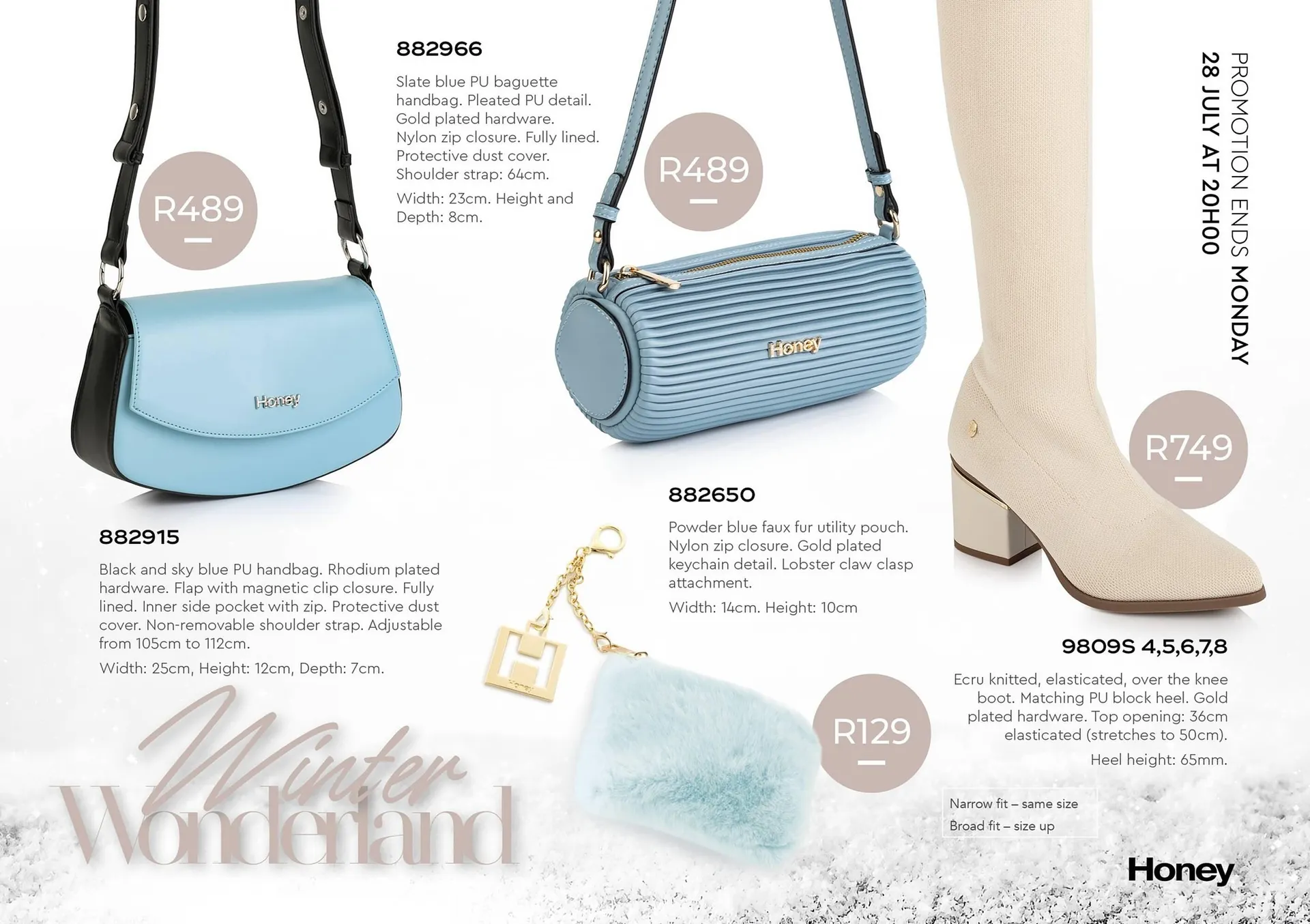 Honey Fashion Accessories catalogue from 24 July to 30 July 2025 - Catalogue Page 1