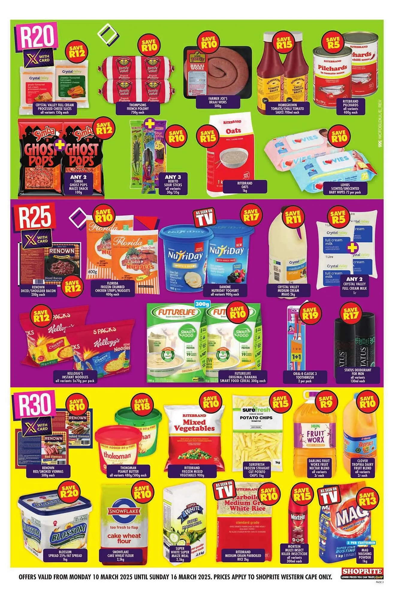 Shoprite catalogue from 10 March to 16 March 2025 - Catalogue Page 3