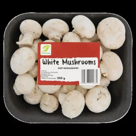 White Mushrooms 250g