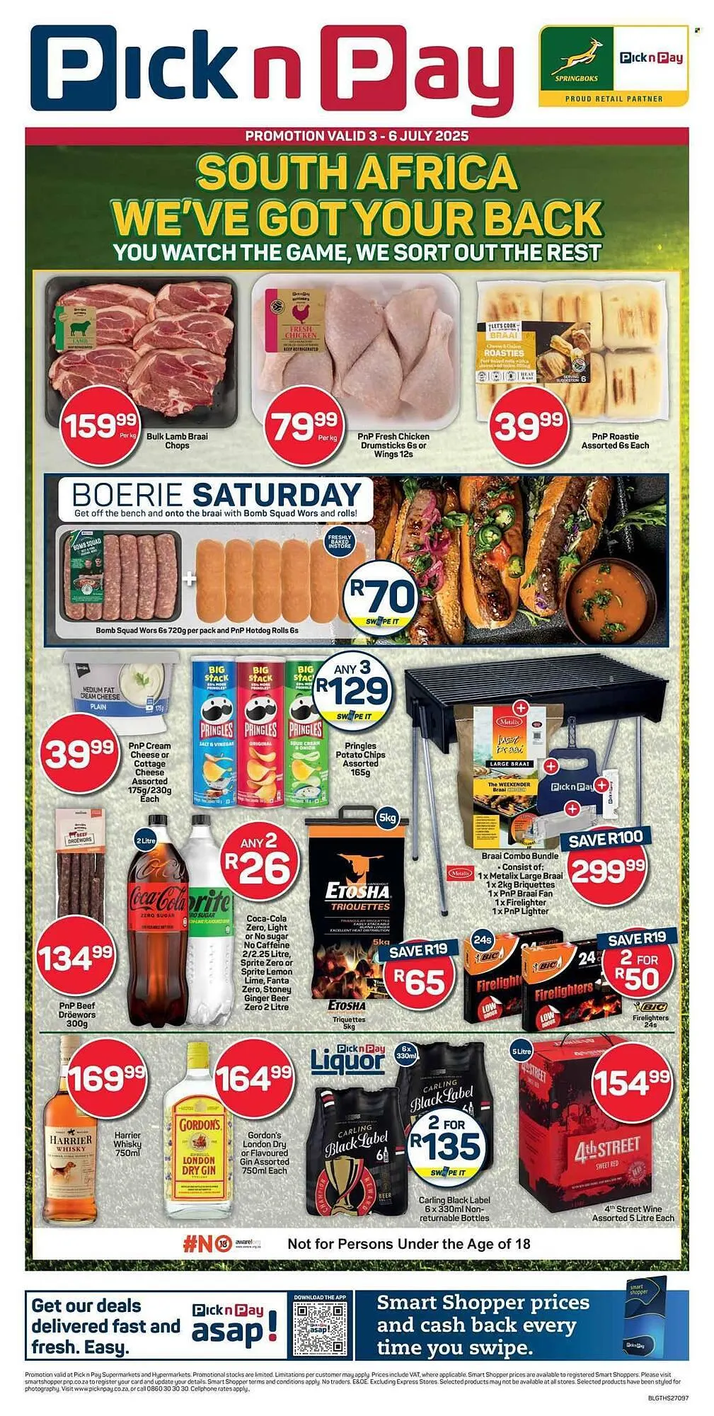 Pick n Pay catalogue from 3 July to 6 July 2025 - Catalogue Page 1