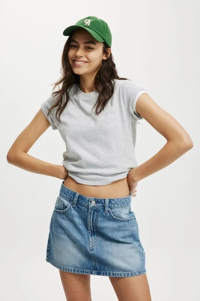 Original Denim Mini Skirt