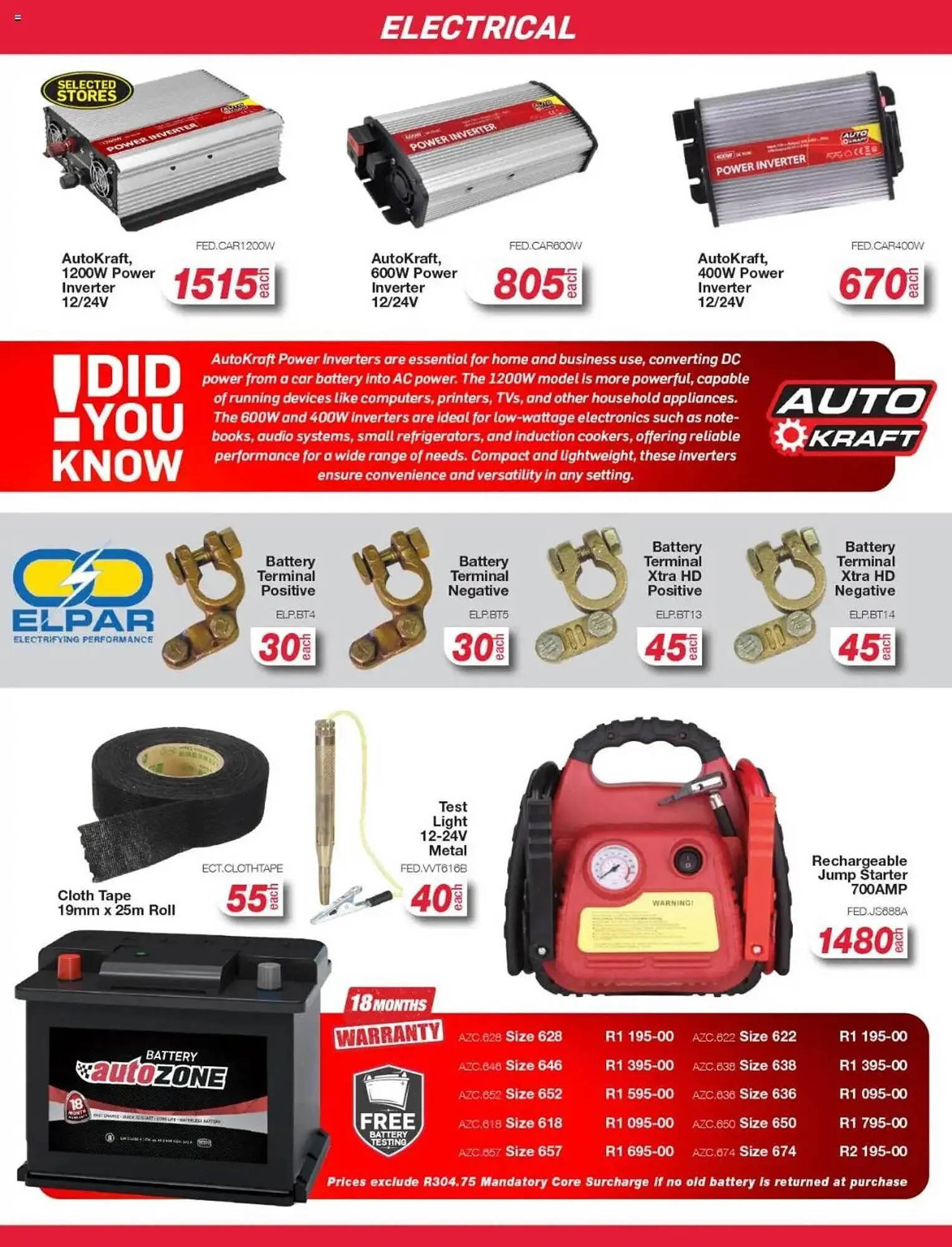 AutoZone catalogue from 24 April to 4 May 2025 - Catalogue Page 7