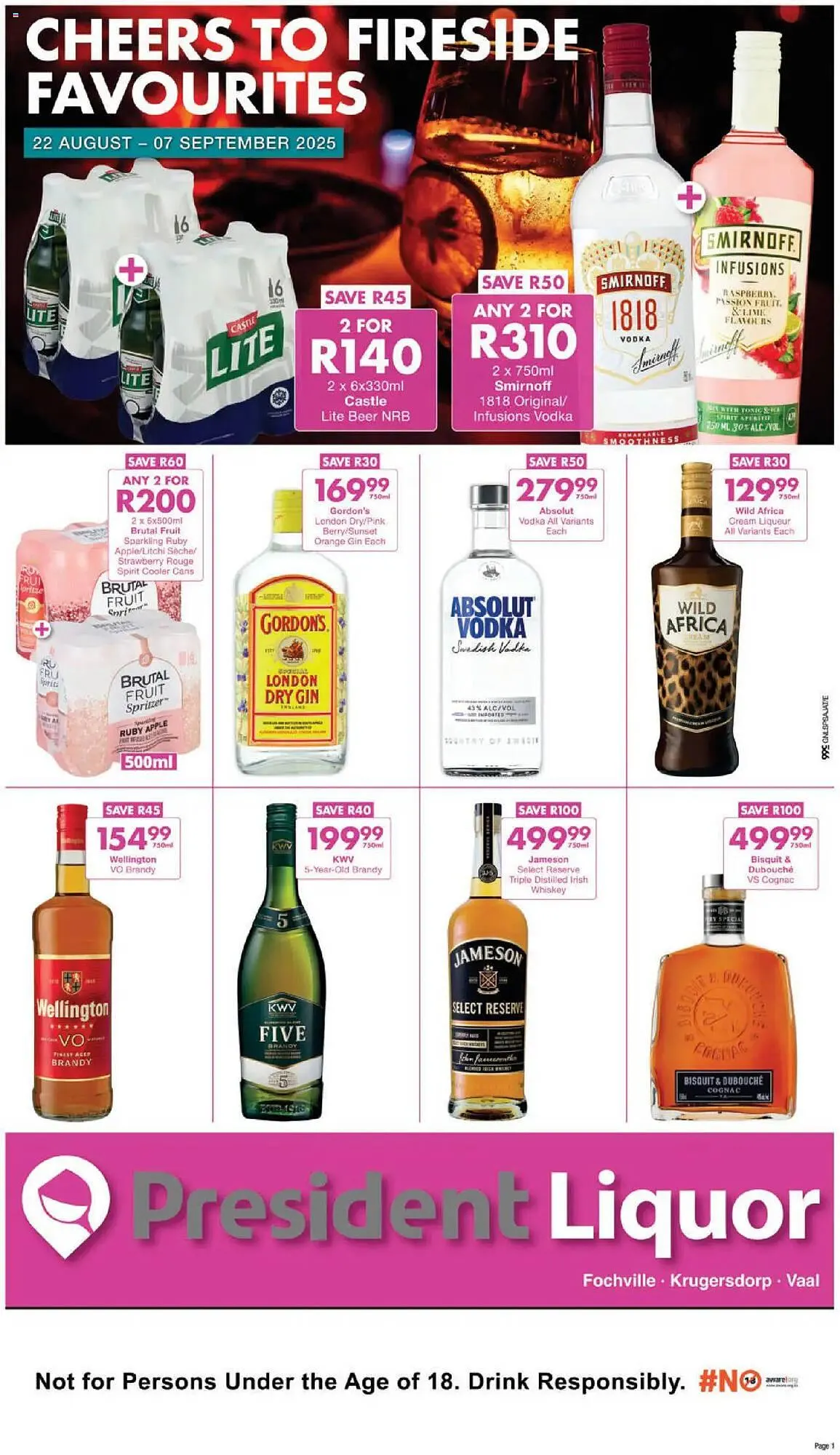 President Hyper catalogue from 22 August to 7 September 2025 - Catalogue Page 1