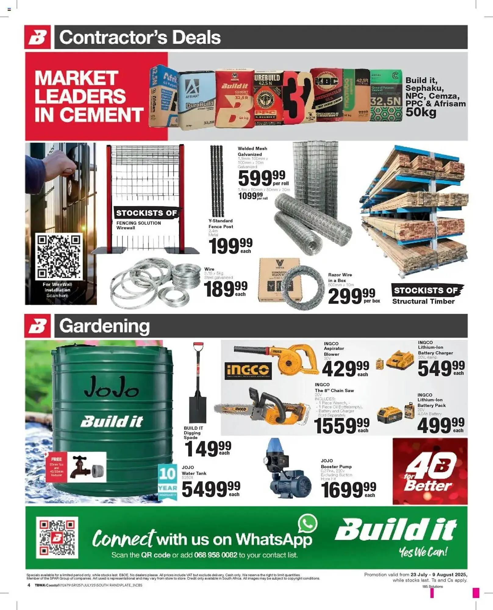 Build It catalogue from 23 July to 6 September 2025 - Catalogue Page 4
