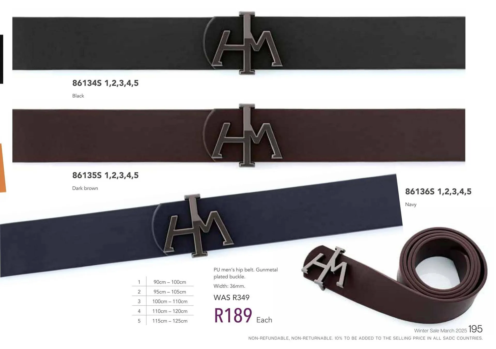 Honey Fashion Accessories catalogue from 21 March to 3 April 2025 - Catalogue Page 197