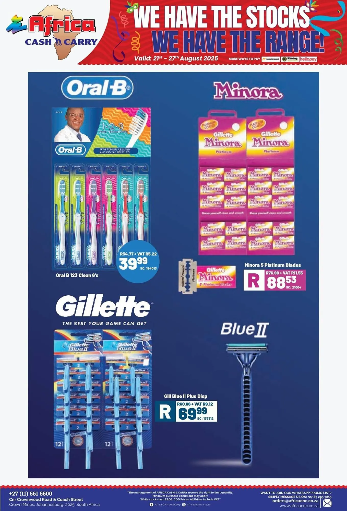 Africa Cash and Carry catalogue from 21 August to 27 August 2025 - Catalogue Page 24