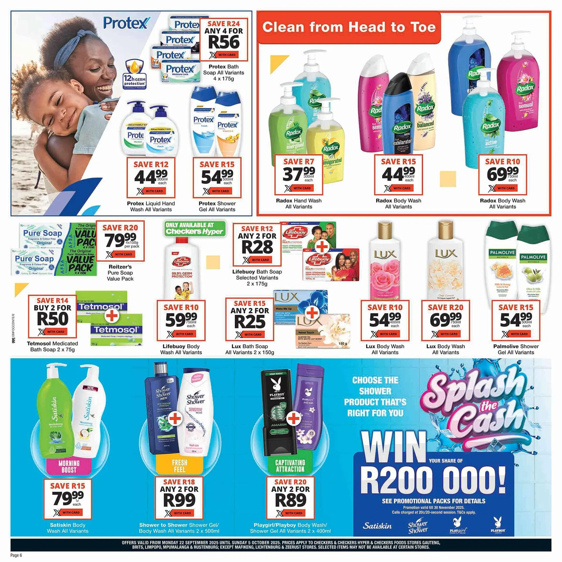 Checkers catalogue from 22 September to 5 October 2025 - Catalogue Page 6