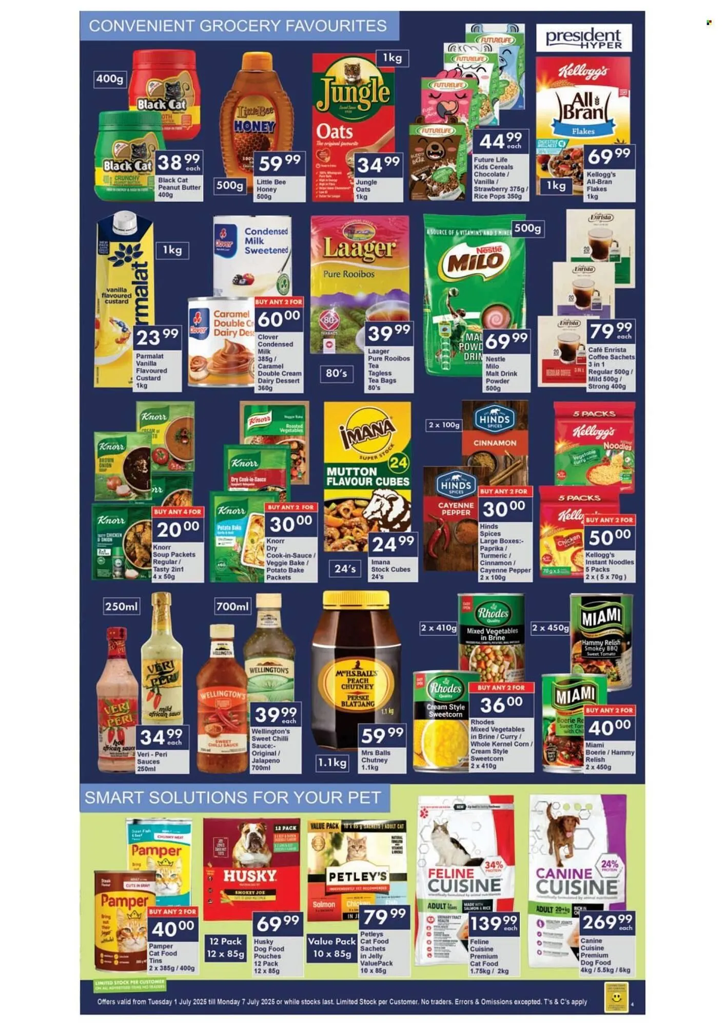 President Hyper catalogue from 1 July to 7 July 2025 - Catalogue Page 4