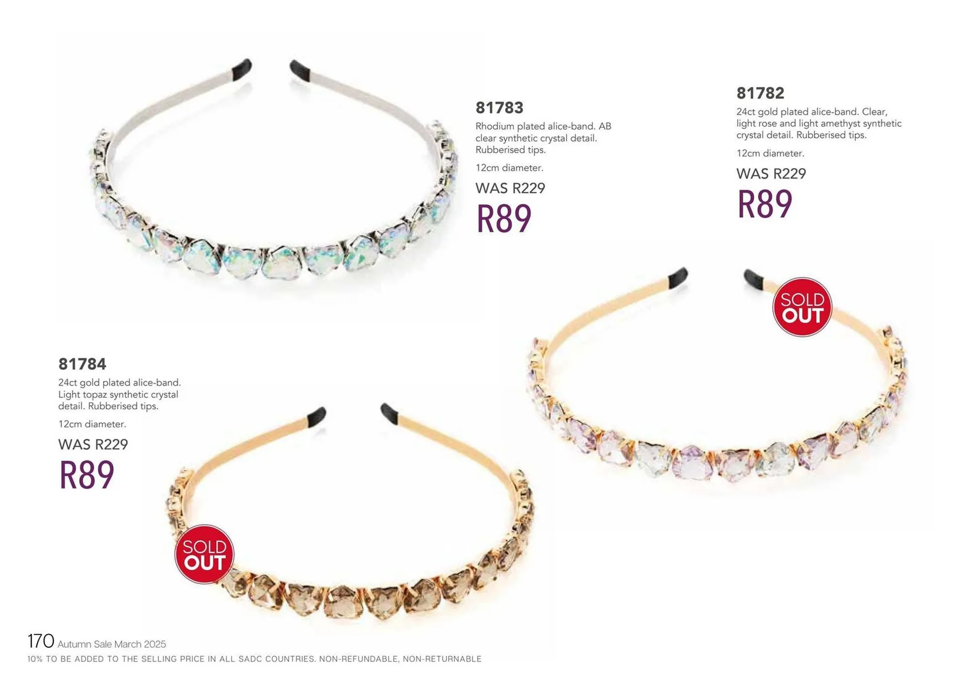 Honey Fashion Accessories catalogue from 2 July to 8 July 2025 - Catalogue Page 172