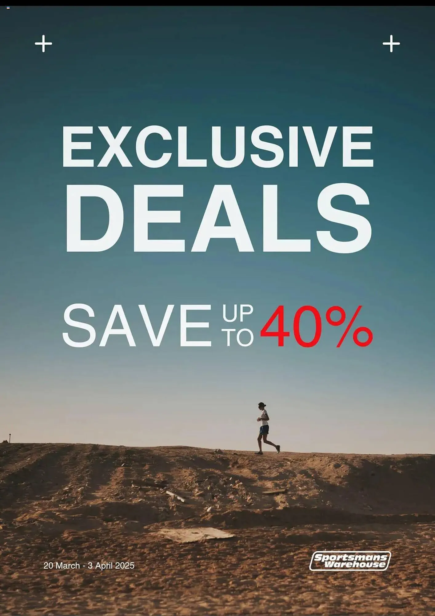 Sportsmans Warehouse catalogue from 20 March to 3 April 2025 - Catalogue Page 1