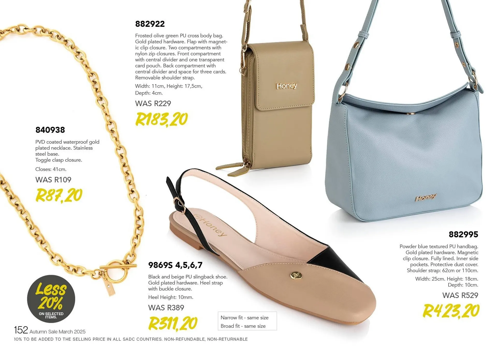 Honey Fashion Accessories catalogue from 29 May to 11 June 2025 - Catalogue Page 2