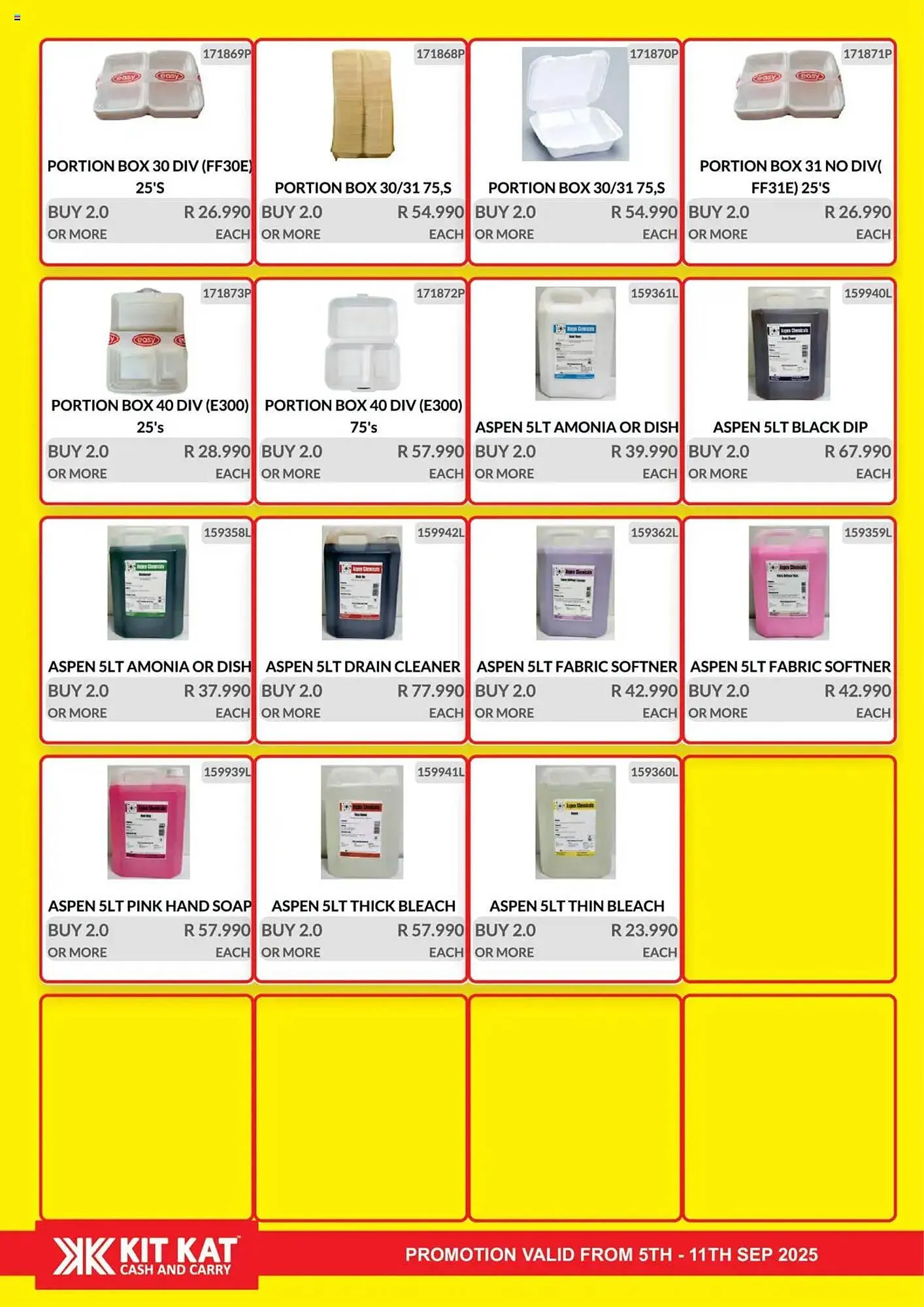 KitKat Cash and Carry catalogue from 5 September to 11 September 2025 - Catalogue Page 38