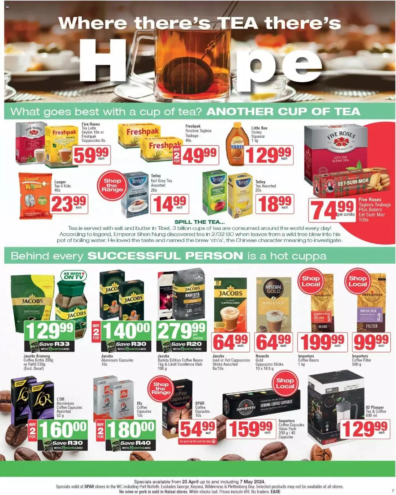 Spar Western Cape - Store specials from 23 April to 7 May 2024 - Catalogue Page 7