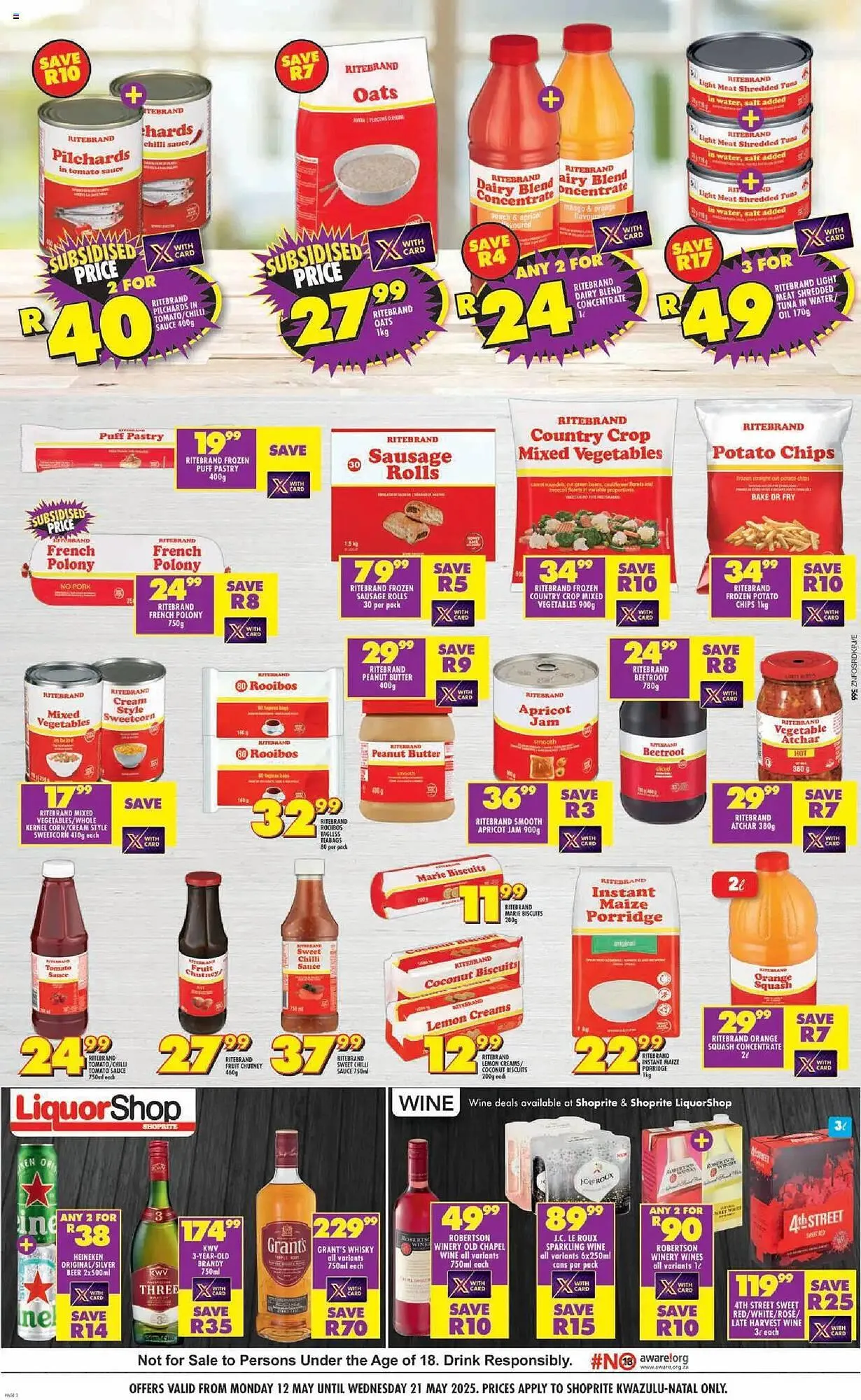 Shoprite catalogue from 12 May to 21 May 2025 - Catalogue Page 2