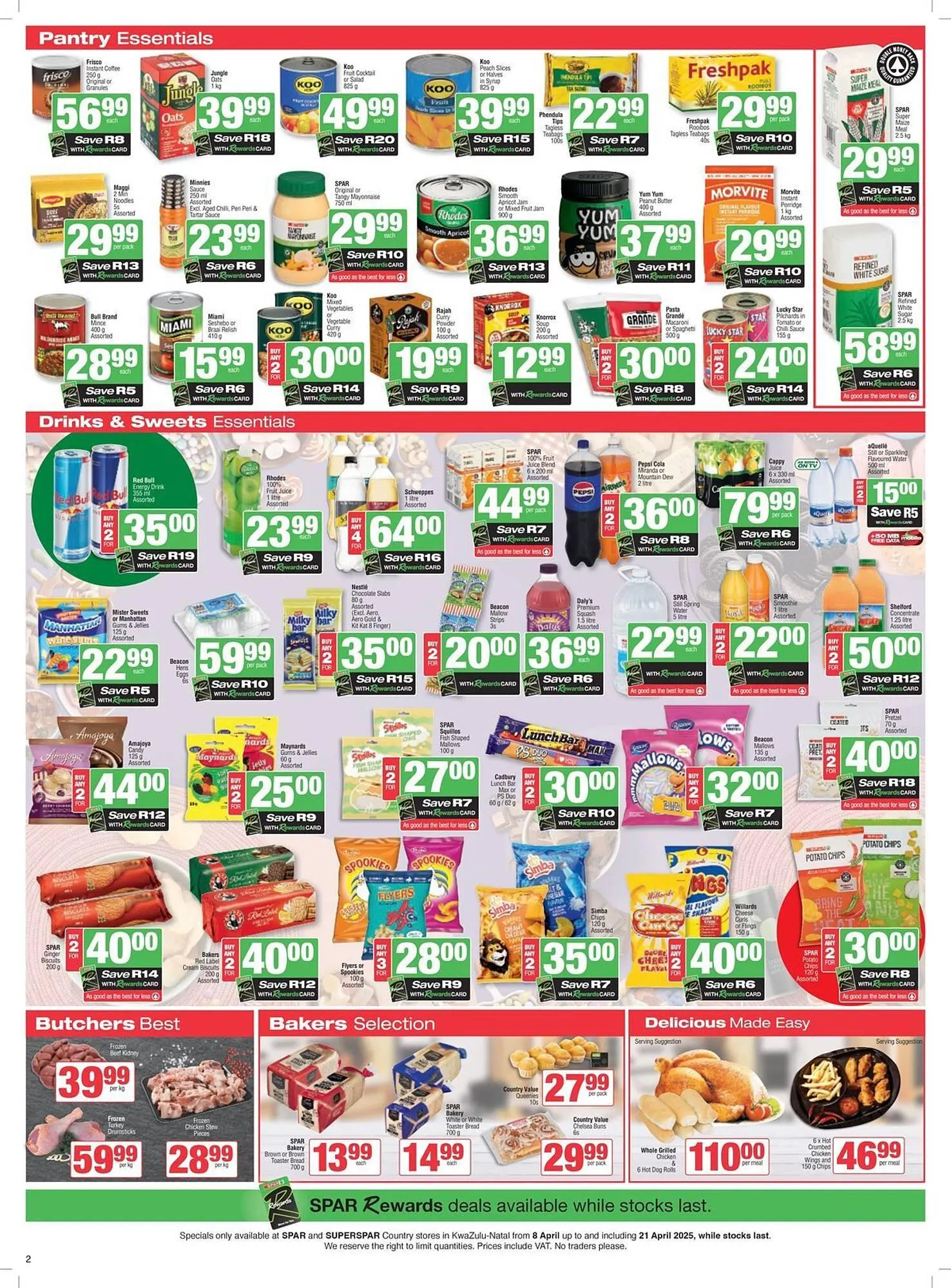 Spar catalogue from 9 April to 21 April 2025 - Catalogue Page 2