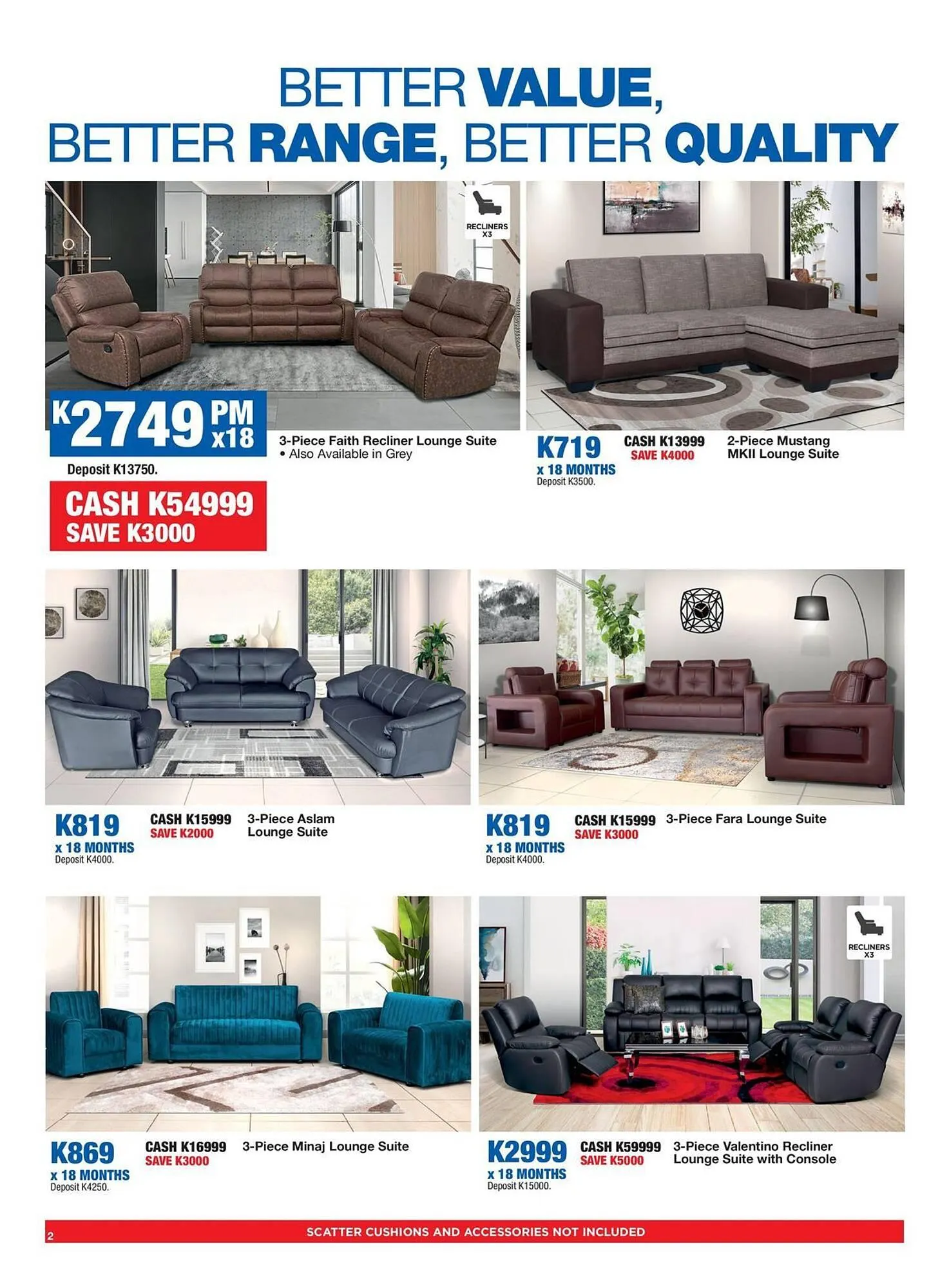 OK Furniture catalogue from 21 July to 10 August 2025 - Catalogue Page 2