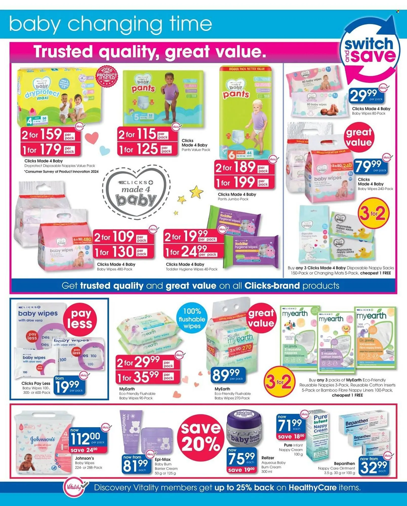 Clicks catalogue from 7 May to 20 May 2025 - Catalogue Page 34
