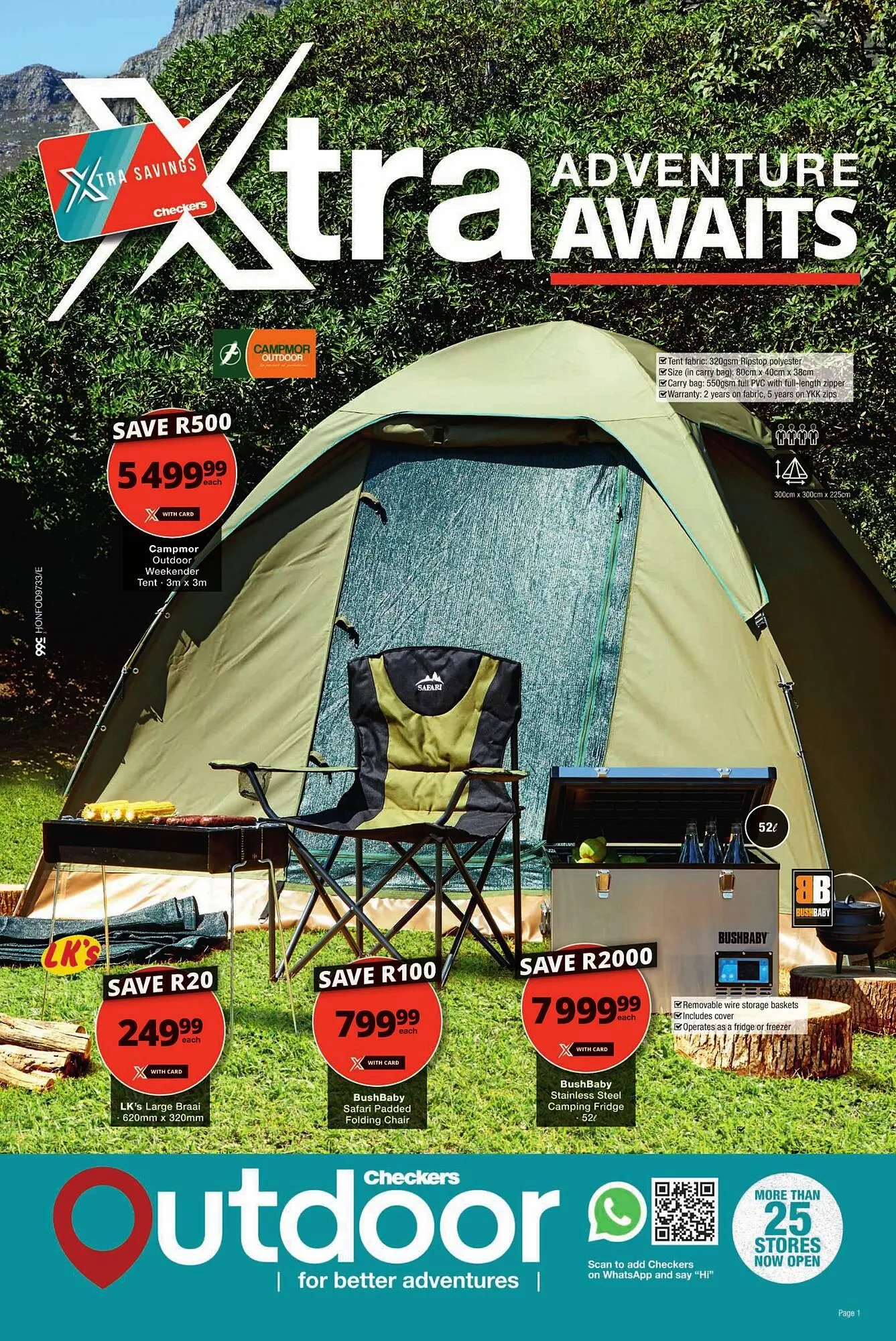 Checkers catalogue from 7 April to 4 May 2025 - Catalogue Page 1