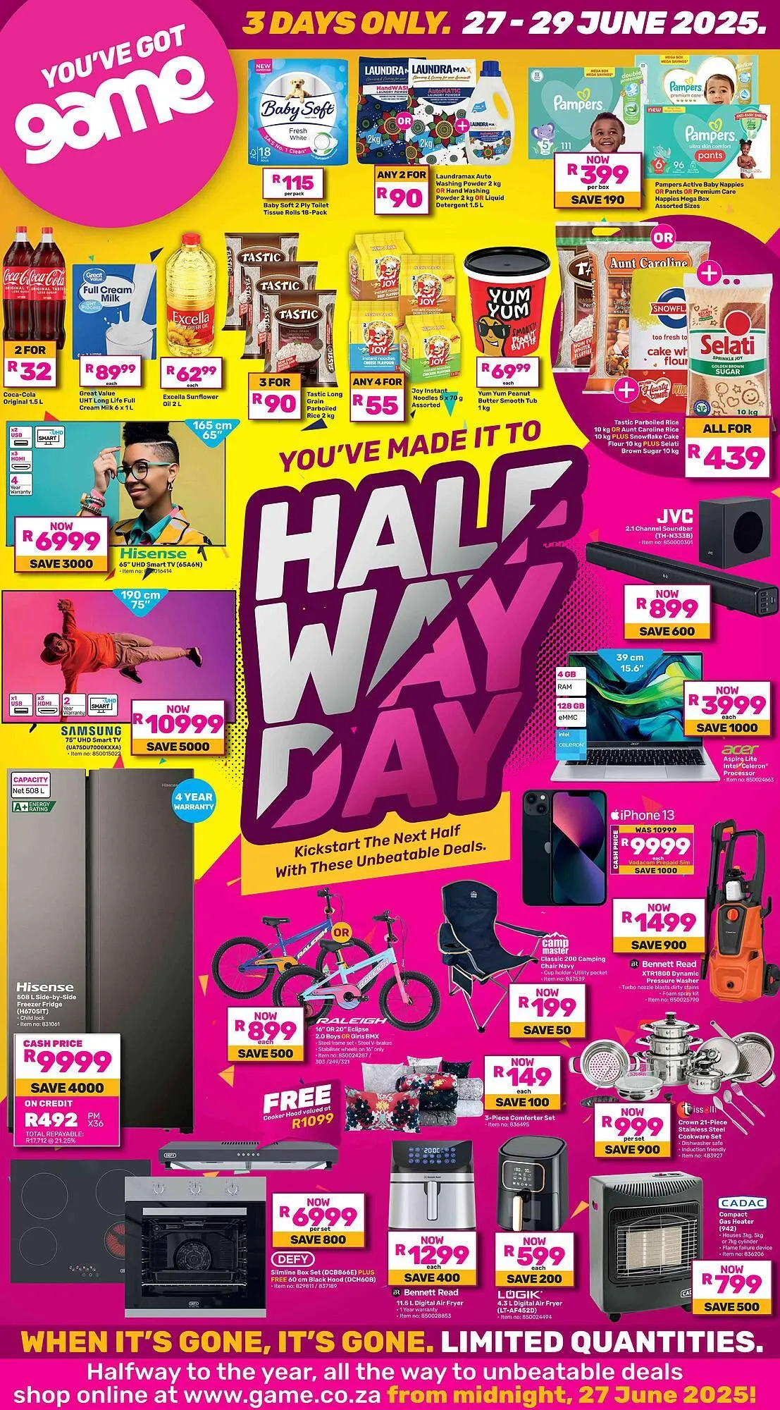 Game catalogue from 27 June to 29 June 2025 - Catalogue Page 1