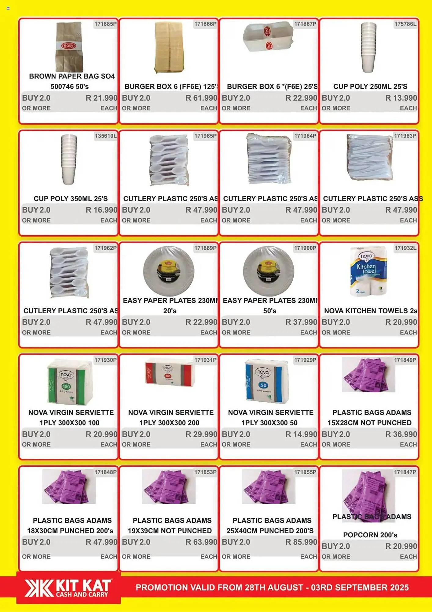 KitKat Cash and Carry catalogue from 29 August to 3 September 2025 - Catalogue Page 37