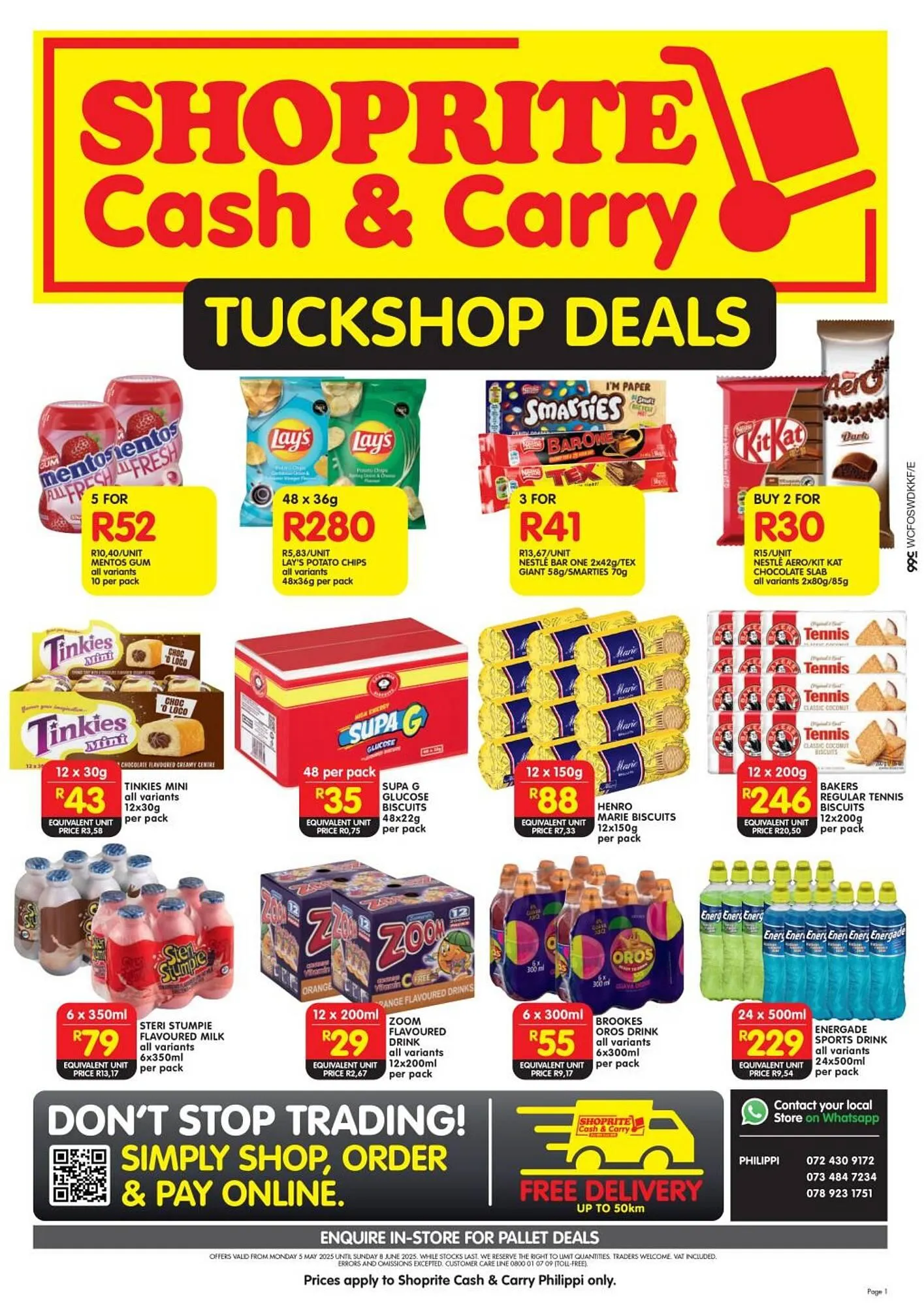Shoprite catalogue from 5 May to 8 June 2025 - Catalogue Page 1