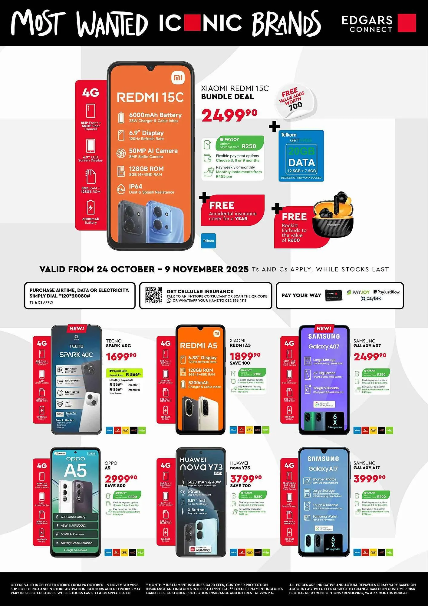 Edgars catalogue from 24 October to 9 November 2025 - Catalogue Page 1