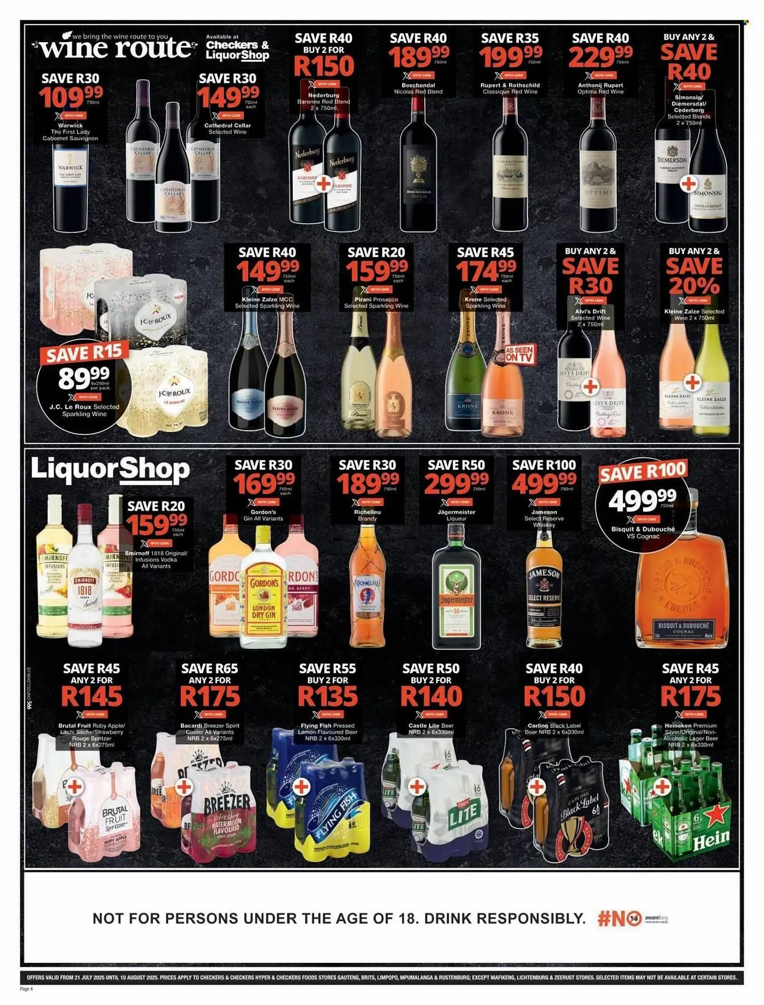 Checkers catalogue from 21 July to 10 August 2025 - Catalogue Page 4