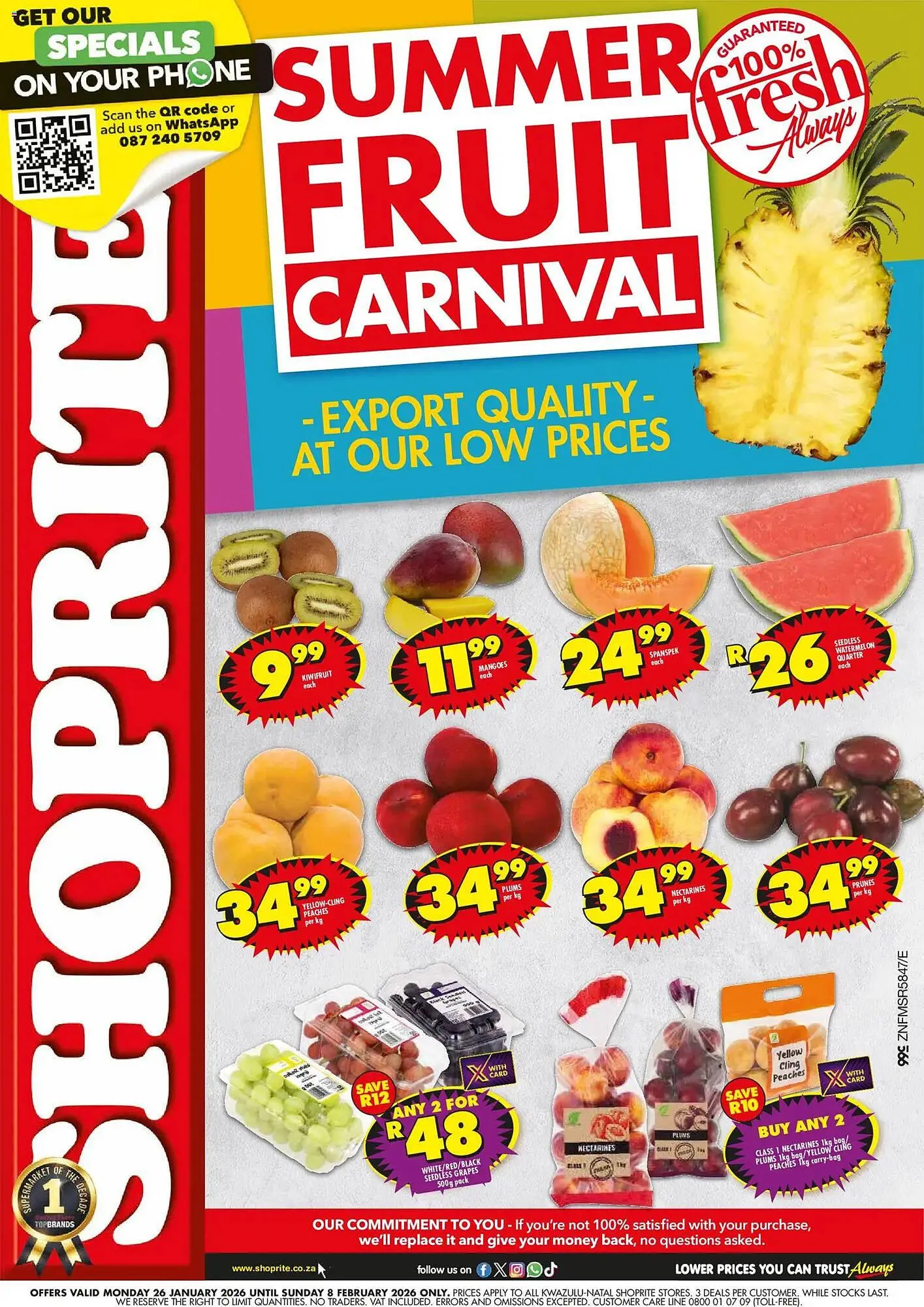 Shoprite catalogue - 1