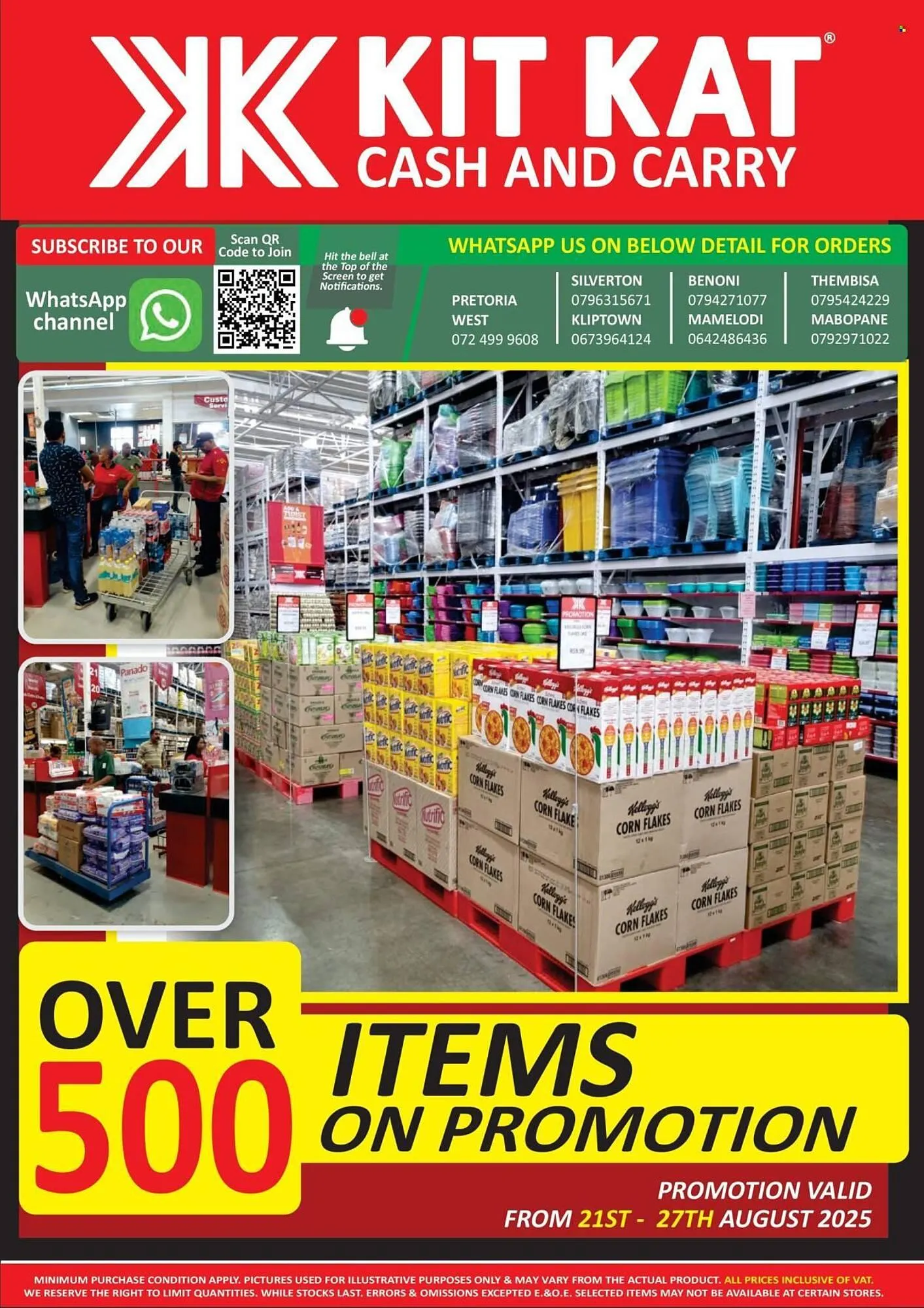 KitKat Cash and Carry catalogue from 21 August to 27 August 2025 - Catalogue Page 1